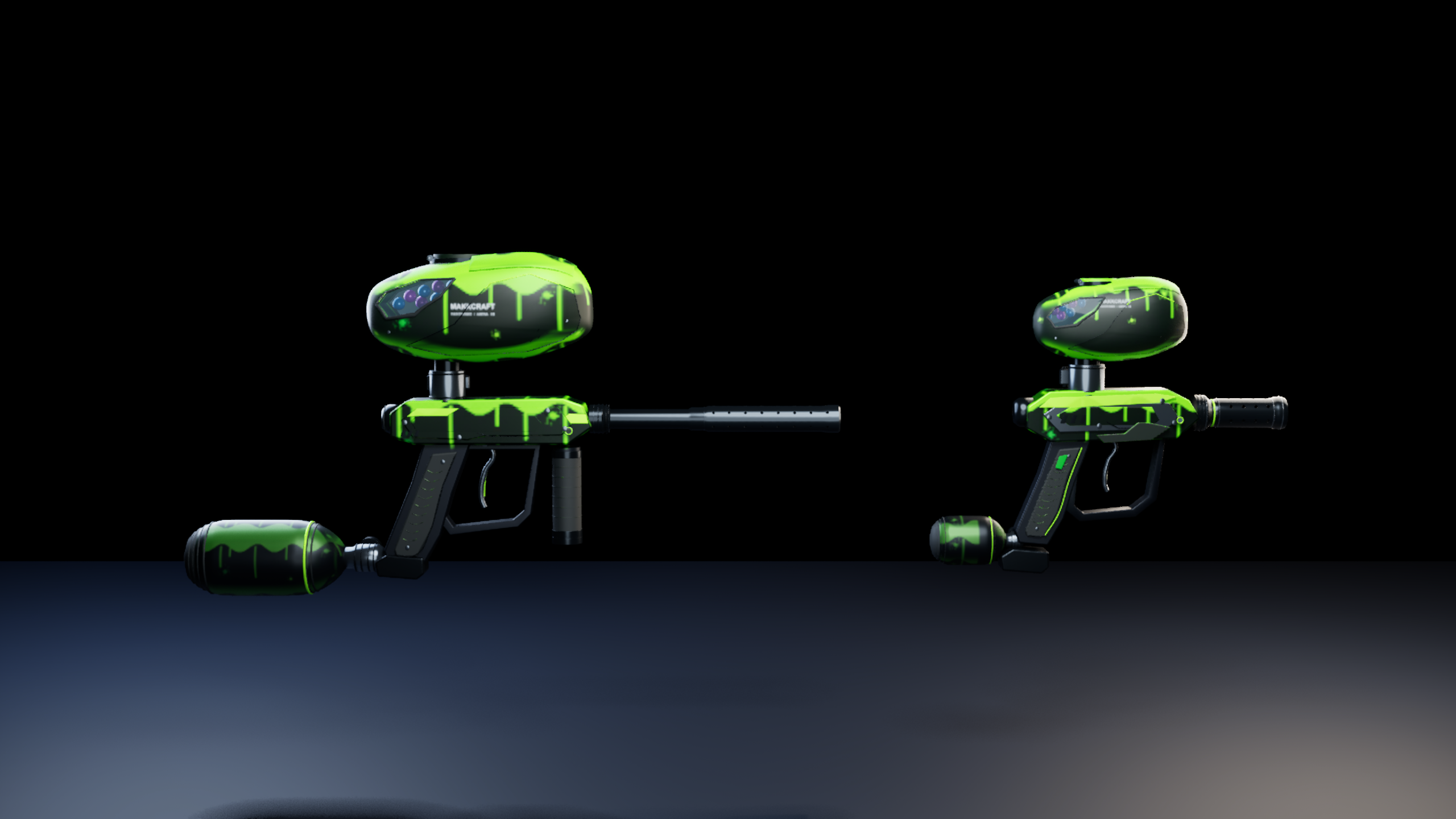 TOXIC SLIME auf TOURNAMENT und COMPACT – Unreal-Aufnahme